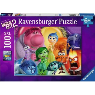 Ravensburger - Puzzle 100 Xxl Inside Out 2 Discovering Emotions