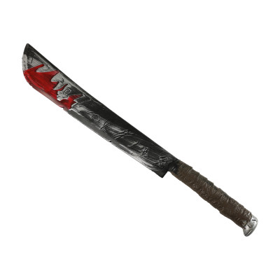 Mačeta s krvou Halloween 74 cm