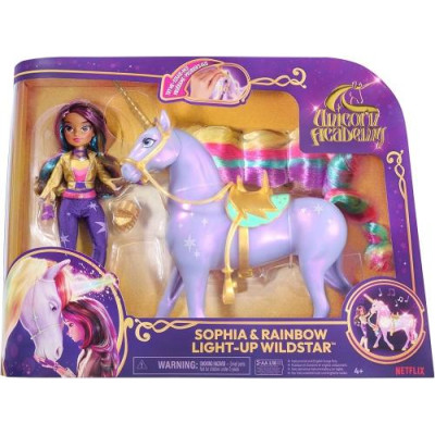 Spin Master - Unicorn Academy Set Sophia And Wildstar Rainbow Light