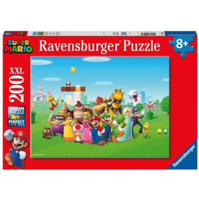 Ravensburger - Puzzle 200 Super Mario XXL