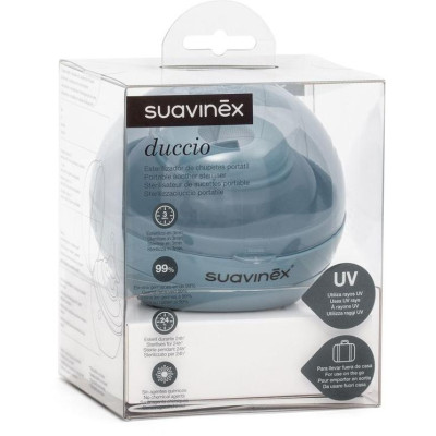 SUAVINEX | UV STERILIZÁTOR na cumlíky - MODRÝ