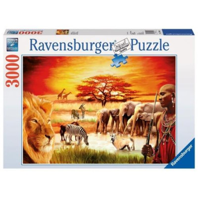 Ravensburger - Puzzle 3000 Savannah Masai