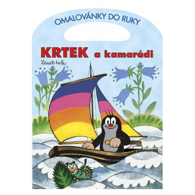 omalovánka A4 Krtko a kamaráti do ruky