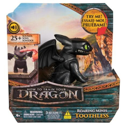 Spin Master - Dreamworks How To Train Your Dragon Roaring Minis Toothless