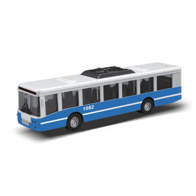 Autobus modrý