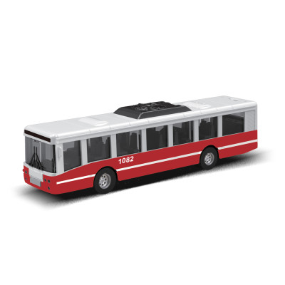 Autobus červený