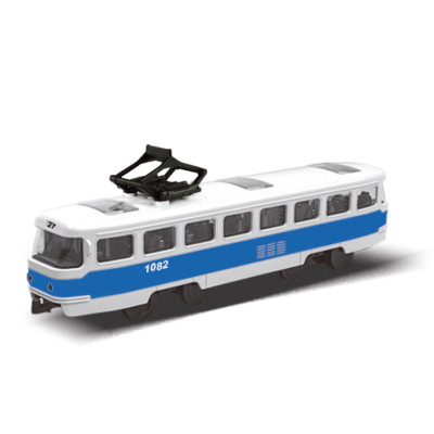 Tramvaj modrá