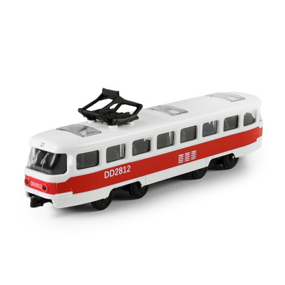 Tramvaj červená