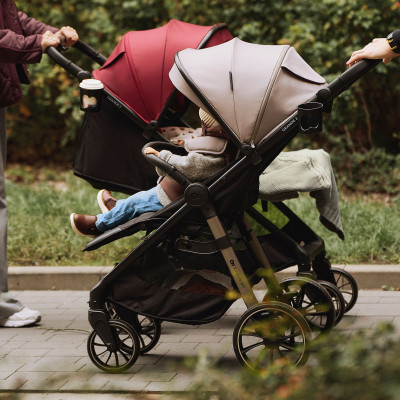 KINDERKRAFT Wózek spacerowy GRANDE 2 midnight black