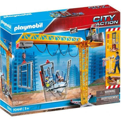 Playmobil 70441 - Jacking Crane Heavy Duty Remote Control Scaffolds