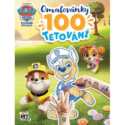 Omaľovánky a 100 tetovaní Tlapková patrola