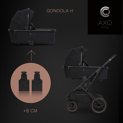Wózek dziecięcy Cavoe Axo Style Meteorite