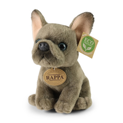 Plyšový pes francúzsky buldoček 18 cm ECO-FRIENDLY