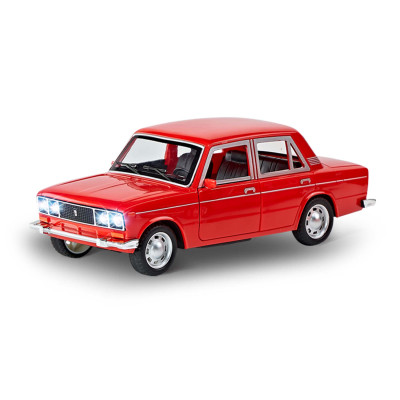 Osobné auto červené so zvukom a svetlom