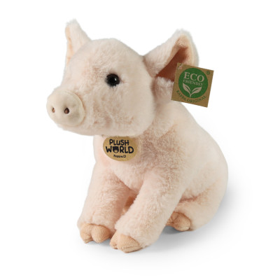 Plyšové prasa 28 cm ECO-FRIENDLY PLUSH WORLD