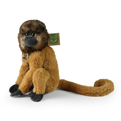 Plyšová opica 22 cm ECO-FRIENDLY PLUSH WORLD