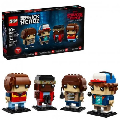 Lego 40801 - BrickHeadz Stranger Things Mike Dustin Lucas And Will Figures