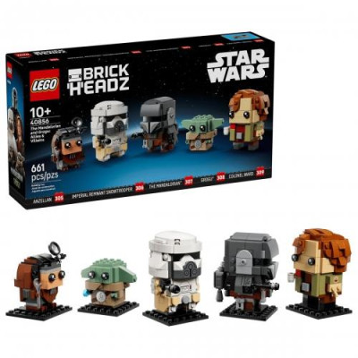 Lego 40856 - Star Wars The Mandalorian And Grogu Allies And Villains