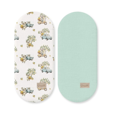 ALBERO MIO prestieradlo do prenosnej postieľky 2-pack W446 Koala na cestách