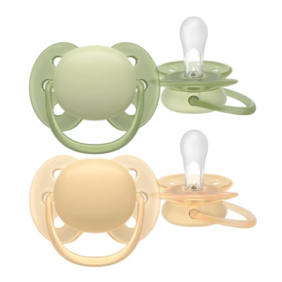 AVENT SCF091/45 Ultra Soft cumlík 6-18m béžová / olivovo zelená