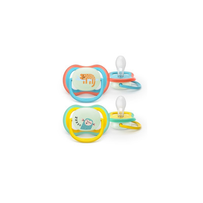 AVENT SCF376/32 Ultra Air Nočná figurína 6-18m mačka/opica