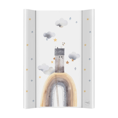 CEBA 102-000-816 Mäkký profilovaný krátky prebaľovací pult 50x70 Basic Rainbow Home