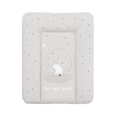 CEBA 143-000-815 Mäkký malý prebaľovací pult 50x70 Basic Polar Bears