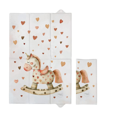 CEBA 305-000-820 Skladacia prebaľovacia podložka 40x60 Basic Rocking Horse