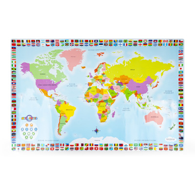 DUMEL DG 64240 Interaktywna mapa świata